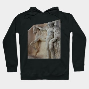 Mythical Horse Creature Ancient Statue Aphrodisias Cut Out Hoodie